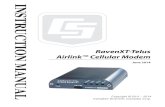 RavenXT-Telus Airlink Cellular Modem Instruction Manual