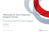 Welcome to Your Polycom Support Portal