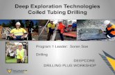 Deep Exploration Technologies Coiled Tubing Drilling