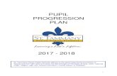 PUPIL PROGRESSION PLAN 2016 - 2017