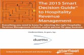 The 2015 Smart Decision Guide to Hospitality Revenue Management