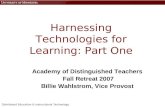 Directions in E-Learning: Innovations in Curriculum Development