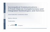 Aeronautical Communications – A Fresh View on Complementary ...