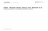 SAS Detail Data Store for Retail 2.2: Implementation and Admin Guide