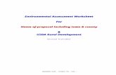 Environmental Assessment Worksheet