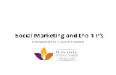 Social Marketing and the 4 P's
