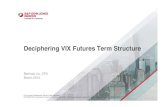 Deciphering VIX Futures Term Structure
