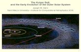The Kuiper Belt, and the Early Evolution of the Outer Solar System
