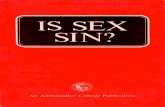 Is Sex Sin?