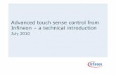 Advanced touch sense control from Infineon – a technical introduction