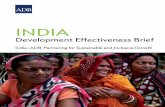 India: Development Effectiveness Brief India - Partnering for ...