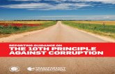 Reporting Guidance on the 10th Principle against Corruption