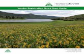 ColoradoVSS Vendor Registration Quick Start Guide