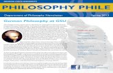 German Philosophy at GSU