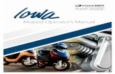 Moped Operator's Manual