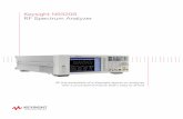 Keysight N9320B RF Spectrum Analyzer
