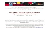 Defining Public Safety Grade Systems and Facilities, Final Report