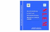 National List of Essential Medicines