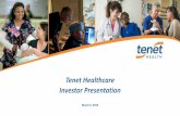 Tenet Healthcare Investor Presentation (March 9, 2016)