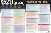 Faith Calendar 2016