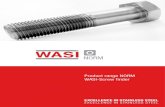 Product range Norm WASI-Screw finder
