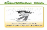 More InvestiGator Club Songs, Chants, Rhymes, and Games