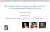 Embedded implicatures as pragmatic inferences under ...