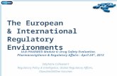 EU & International Regulatory Environments