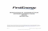 Wholesale Generation Interconnection (WGI) Manual