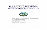 how to establish and operate an illegal dumping