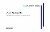 Inter-Tel AXXESS Administrator's Guide