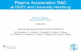 Plasma Acceleration R&D