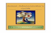 School Administrator's Guide to Immunizations