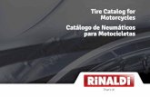 Catálogo de Neumáticos para Motocicletas Tire Catalog for ...