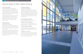 Special types of Altro safety flooring