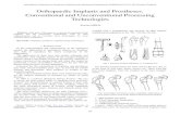 Orthopaedic Implants and Prostheses. Conventional and ...