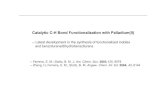 Catalytic C-H Bond Functionalization with Palladium(II)
