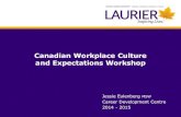 Canadian Workplace Culture and Expectations Workshop