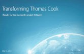 Transforming Thomas Cook