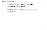 Cold Lake Approvals 8558 and 4510 2012 Annual Performance ...