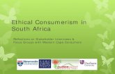 Ethical Consumerism in South Africa Ethical Consumerism in the ...