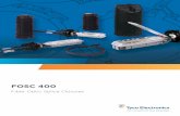 BROCHURE - FOSC 400 - Fiber optic splice closures