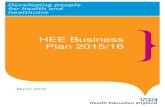 HEE Business Plan 2015/16