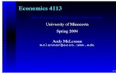Economics 4113