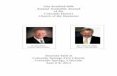 One hundred fifth Annual Assembly Journal of the Colorado District ...
