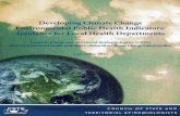 Developing Climate Change Environmental Public Health Indicators ...