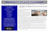Bennett-Place Courier Newsletter- Spring 2014 Edition