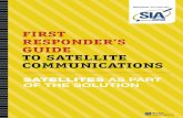 First Responders Guide To Satellite Communications