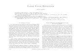 Loan Loss Reserves