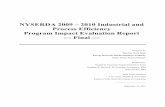 NYSERDA 2009-2012 Industrial and Process Efficiency Program ...